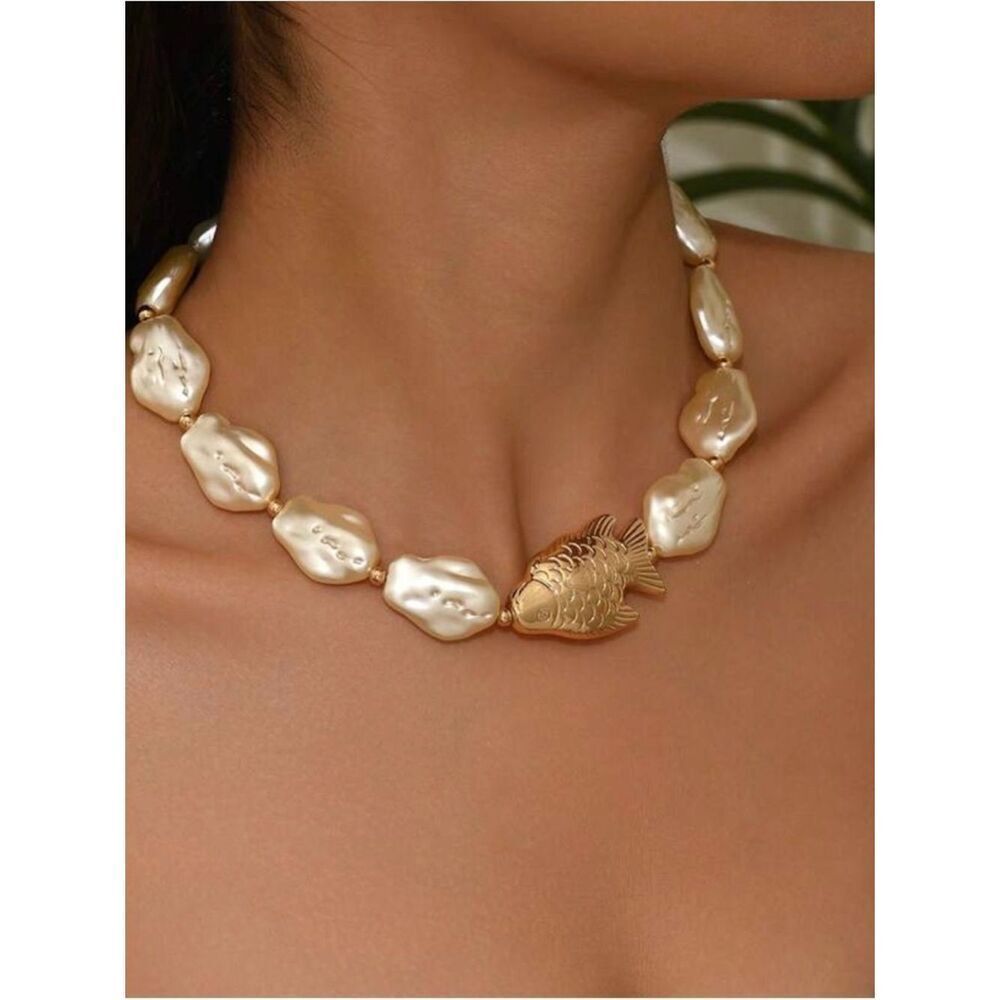 Summer fish necklace N2111